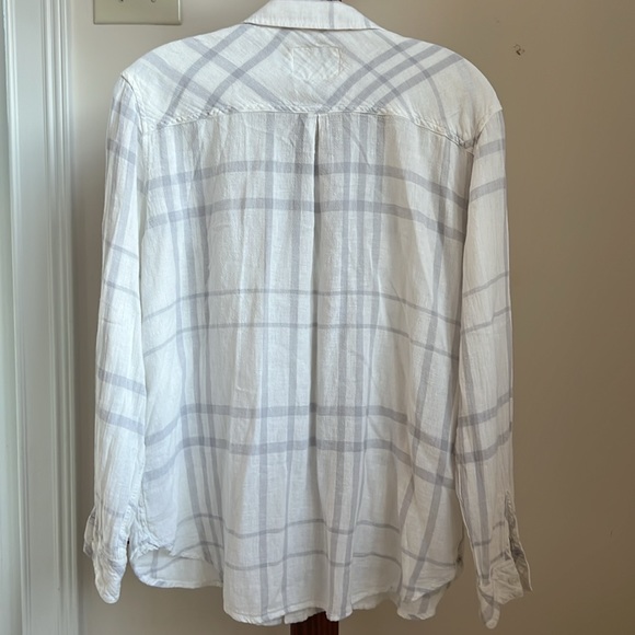 Rails women’s linen blouse, size large - Picture 2 of 7